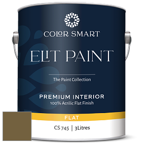 COLOR SMART CS 745 ELIT PAINT глубокоматовая моющаяся краска цвет NCS S 6030-G90Y 