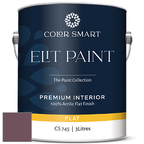 COLOR SMART CS 745 ELIT PAINT глубокоматовая моющаяся краска цвет NCS S 6020-R20B 