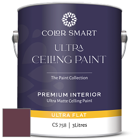 COLOR SMART CS 758 ULTRA CEILING PAINT ультраматовая краска цвет NCS S 6030-R20B 