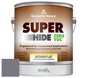 Benjamin Moore 355 Super Hide Zero Voc Interior Flat краска цвет AF-590 