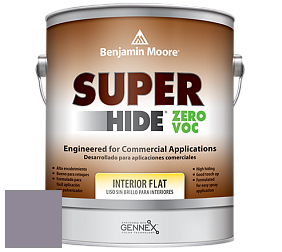 Benjamin Moore 355 Super Hide Zero Voc Interior Flat краска цвет AF-600 