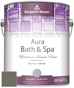 Benjamin Moore Aura 532 Bath & Spa Waterborne Interior Paint Matte Finish краска цвет NCS S 6502-Y50R 