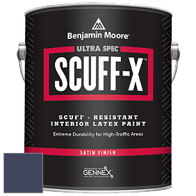Benjamin Moore 486 Ultra Spec SCUFF-X Interior Satin Finish краска цвет NCS S 7020-R70B 
