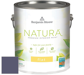 Benjamin Moore 512 Natura Interior Flat Finish матовая краска цвет NCS S 6020-R60B 