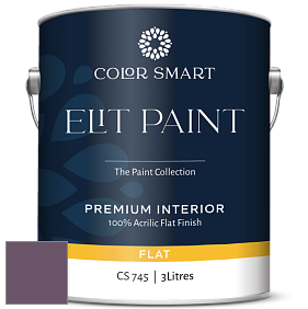 COLOR SMART CS 745 ELIT PAINT глубокоматовая моющаяся краска цвет NCS S 6020-R40B 