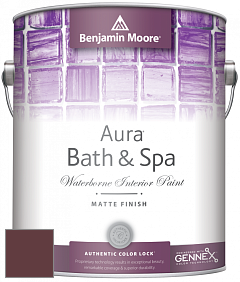 Benjamin Moore Aura 532 Bath & Spa Waterborne Interior Paint Matte Finish краска цвет NCS S 6030-R10B 