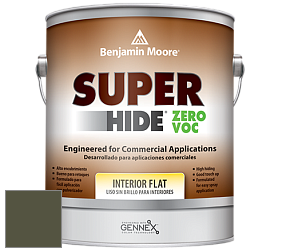 Benjamin Moore 355 Super Hide Zero Voc Interior Flat краска цвет NCS S 7020-G50Y 