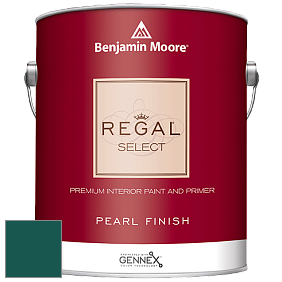 Benjamin Moore 550 Regal Select Waterborne Interior Pearl Finish краска цвет NCS S 6035-B60G 