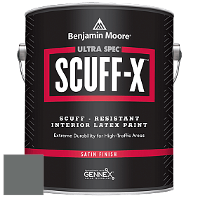 Benjamin Moore 486 Ultra Spec SCUFF-X Interior Satin Finish краска цвет NCS S 6502-G 