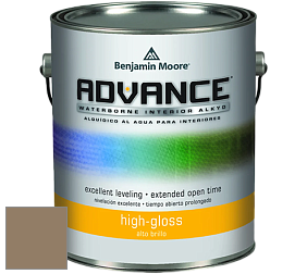 Benjamin Moore 794 Advance Interior Paint-High Gloss глянцевая алкидная эмаль цвет AF-110 