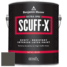 Benjamin Moore 486 Ultra Spec SCUFF-X Interior Satin Finish краска цвет NCS S 8005-G80Y 
