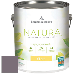 Benjamin Moore 512 Natura Interior Flat Finish матовая краска цвет AF-635 