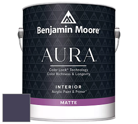 Benjamin Moore Aura 522 Interior Paint - Matte краска цвет NCS S 7020-R60B 