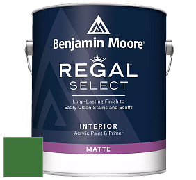 Benjamin Moore 548 IRegal Select Interior Paint - Matte краска цвет RAL 6010 
