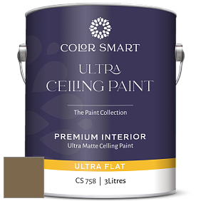COLOR SMART CS 758 ULTRA CEILING PAINT ультраматовая краска цвет NCS S 6020-Y 