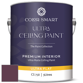 COLOR SMART CS 758 ULTRA CEILING PAINT ультраматовая краска цвет NCS S 6030-R30B 