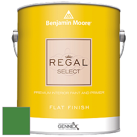 Benjamin Moore 547 Regal Select Waterborne Interior Flat Finish краска цвет RAL 6017 