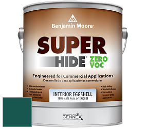 Benjamin Moore 357 Super Hide Zero Voc Interior Eggshell краска цвет NCS S 6035-B60G 