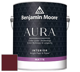 Benjamin Moore Aura 522 Interior Paint - Matte краска цвет RAL 3005 