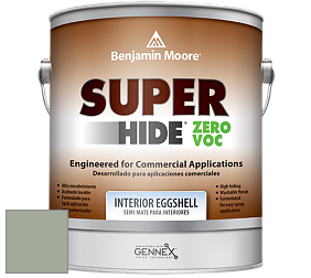 Benjamin Moore 357 Super Hide Zero Voc Interior Eggshell краска цвет AF-470 