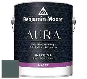 Benjamin Moore Aura 522 Interior Paint - Matte краска цвет NCS S 7010-B70G 