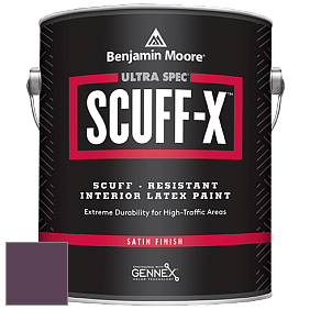 Benjamin Moore 486 Ultra Spec SCUFF-X Interior Satin Finish краска цвет NCS S 6030-R40B 