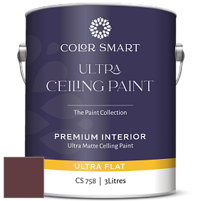 COLOR SMART CS 758 ULTRA CEILING PAINT ультраматовая краска цвет NCS S 6030-R10B 