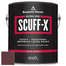 Benjamin Moore 486 Ultra Spec SCUFF-X Interior Satin Finish краска цвет NCS S 6030-R10B 