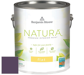 Benjamin Moore 512 Natura Interior Flat Finish матовая краска цвет NCS S 6030-R50B 