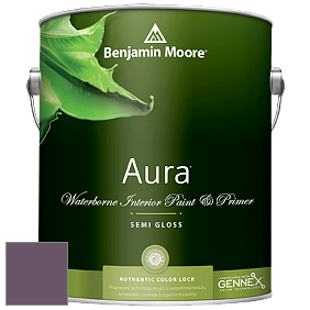 Benjamin Moore Aura 528 Waterborne Interior Semi-gloss Finish краска цвет NCS S 6020-R40B 