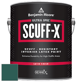Benjamin Moore 486 Ultra Spec SCUFF-X Interior Satin Finish краска цвет NCS S 6030-B70G 