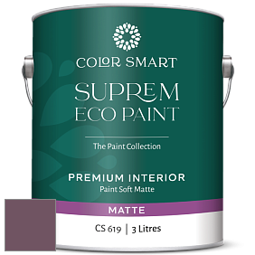 COLOR SMART CS 619 SUPREM ECO PAINT матовая краска цвет NCS S 6020-R30B 