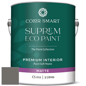 COLOR SMART CS 619 SUPREM ECO PAINT матовая краска цвет NCS S 6502-Y 