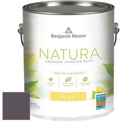 Benjamin Moore 512 Natura Interior Flat Finish матовая краска цвет AF-645 