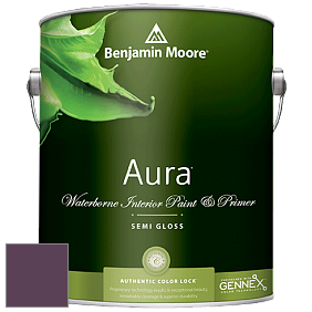 Benjamin Moore Aura 528 Waterborne Interior Semi-gloss Finish краска цвет NCS S 6030-R40B 