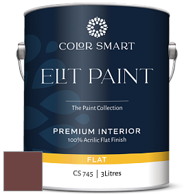 COLOR SMART CS 745 ELIT PAINT глубокоматовая моющаяся краска цвет NCS S 6030-Y90R 