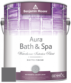 Benjamin Moore Aura 532 Bath & Spa Waterborne Interior Paint Matte Finish краска цвет NCS S 6502-R50B 