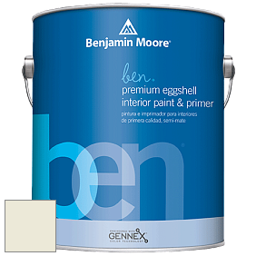 Benjamin Moore Ben W626 Premium Interior Latex Eggshell краска цвет OC-120 Seashell