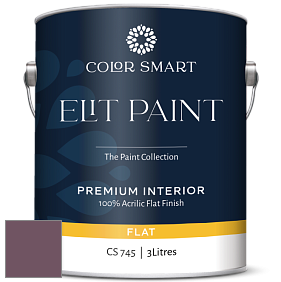 COLOR SMART CS 745 ELIT PAINT глубокоматовая моющаяся краска цвет NCS S 6020-R30B 