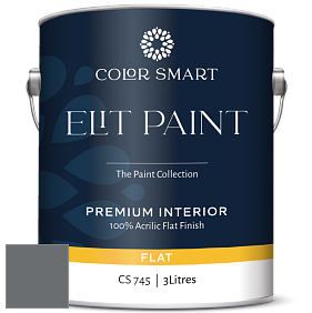 COLOR SMART CS 745 ELIT PAINT глубокоматовая моющаяся краска цвет NCS S 6502-B 