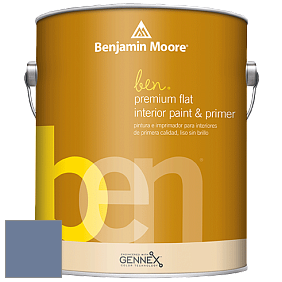 Benjamin Moore Ben W625 Premium Interior Latex Flat краска цвет RAL 5014 