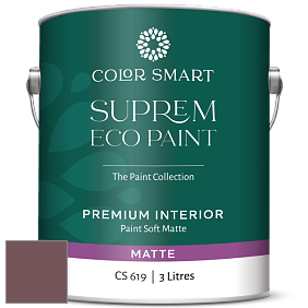 COLOR SMART CS 619 SUPREM ECO PAINT матовая краска цвет NCS S 6020-R10B 