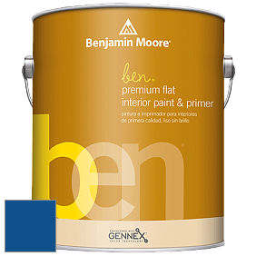 Benjamin Moore Ben W625 Premium Interior Latex Flat краска цвет RAL 5017 