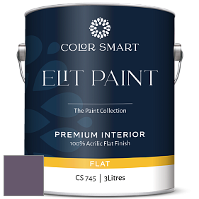 COLOR SMART CS 745 ELIT PAINT глубокоматовая моющаяся краска цвет NCS S 6020-R50B 