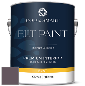 COLOR SMART CS 745 ELIT PAINT глубокоматовая моющаяся краска цвет NCS S 7010-R30B 