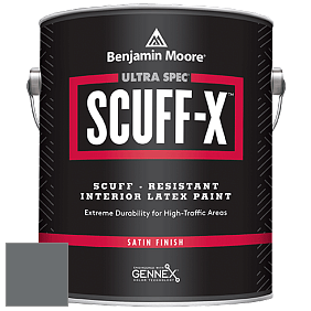 Benjamin Moore 486 Ultra Spec SCUFF-X Interior Satin Finish краска цвет NCS S 6502-B 
