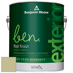 Benjamin Moore Ben 541 Waterborne Exterior Flat Finish краска цвет AF-415 