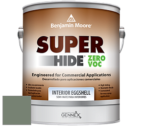 Benjamin Moore 357 Super Hide Zero Voc Interior Eggshell краска цвет AF-475 
