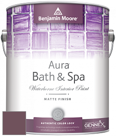 Benjamin Moore Aura 532 Bath & Spa Waterborne Interior Paint Matte Finish краска цвет NCS S 6020-R20B 
