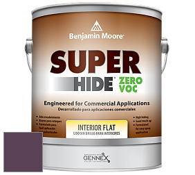 Benjamin Moore 355 Super Hide Zero Voc Interior Flat краска цвет NCS S 6030-R40B 